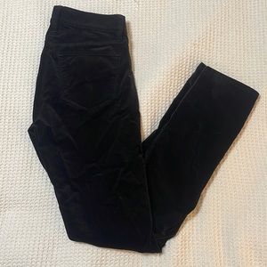 Ann Taylor Mid Rise Velvet Jeans
